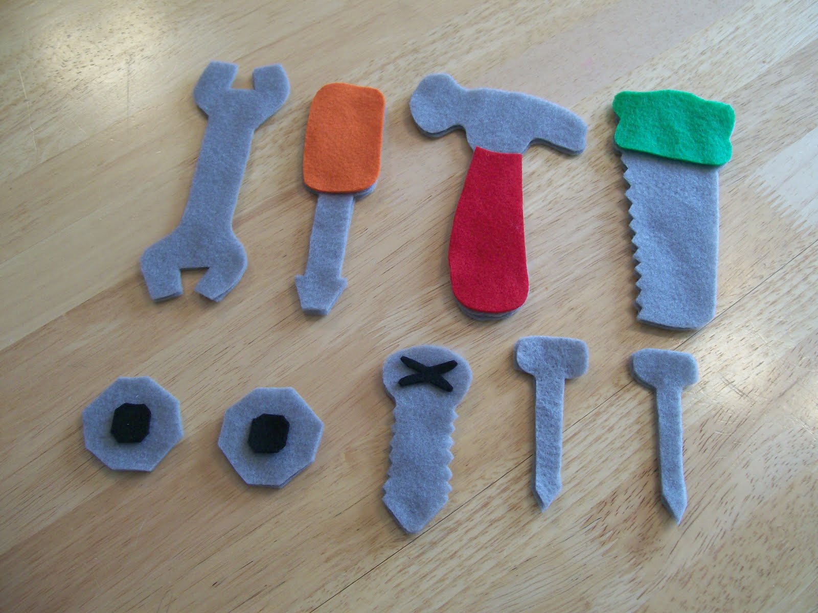 Molde Caixa De Ferramentas Em Feltro Artes E Mimos Diy